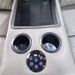 Load image into Gallery viewer, MNS Florida Music Electric Recliners 3+2 Seater Leather Sofa (Black, Grey) Blutooth Speakers/LED LIGHTS/WIRELESS CHARGER