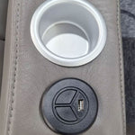 Load image into Gallery viewer, MNS Florida Music Electric Recliners 3+2 Seater Leather Sofa (Black, Grey) Blutooth Speakers/LED LIGHTS/WIRELESS CHARGER