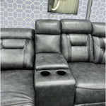 Load image into Gallery viewer, Nova Electric Recliner Leather Corner Sofa