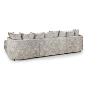 Bishop U Shape Sofa Scatter Back Truffle - MNS (MY NEW SOFA) LTD
