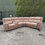 Load image into Gallery viewer, MNS Hannah Electric Recliner Corner Sofa Micro Fibre Fabric