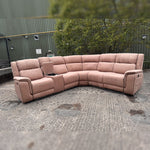 Load image into Gallery viewer, MNS Hannah Electric Recliner Corner Sofa Micro Fibre Fabric