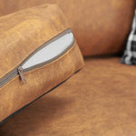 Load image into Gallery viewer, Oakland Leather Sofa 3+2 Seater Tan