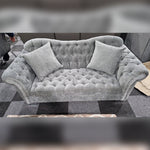 Load image into Gallery viewer, Elegance Chesterfield Sofa 3+2 GREY