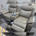Load image into Gallery viewer, Parada Leather Electric Recliner Sofa 3+2 Seater-Bluetooth/USB/C-Type/Led/Cooling-Heating Cup Holders