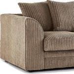 Load image into Gallery viewer, New Luxor Fabric Corner Sofa Coffee | Soft Jumbo Cord 3-4 Seater