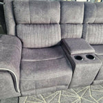 Load image into Gallery viewer, MNS Hannah Electric Recliner Corner Sofa Micro Fibre Fabric