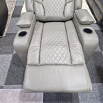 Load image into Gallery viewer, Orlando Electric Recliners Leather Arm Chair (Black, Grey,Brown) /LED LIGHTS/USB PORTS