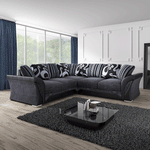 Load image into Gallery viewer, Shanon Corner Sofa Black/Grey