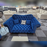 Load image into Gallery viewer, Elegance Chesterfield Sofa 3+2 BLUE