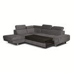Load image into Gallery viewer, MNS Artic Sofa Bed Corner Sofa Bed With Storage Box Grey