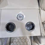 Load image into Gallery viewer, MNS Orlando Electric Recliners 3+2 Seater Leather Sofa (Black, Grey) /LED LIGHTS/WIRELESS CHARGER