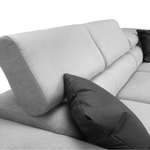 Load image into Gallery viewer, Anton Sofabed Corner Sofa Bed With Storage Box Grey-Black