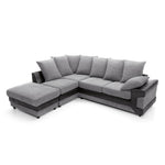 Load image into Gallery viewer, Dino Corner Sofa Grey and Black