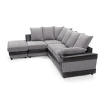 Load image into Gallery viewer, Dino Corner Sofa Grey and Black