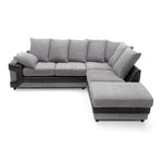 Load image into Gallery viewer, Dino Corner Sofa Grey and Black