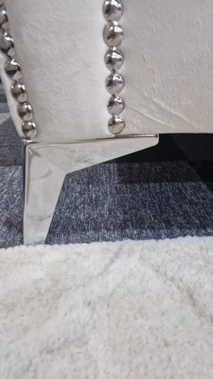 Elegance Chesterfield Sofa 3+2 Cream - MNS (MY NEW SOFA) LTD