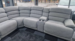 Lakelyn Express Corner Sofa Fabric Electric Recliner