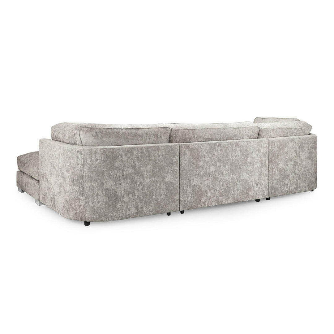 Bishop U Shape Sofa High Back Truffle Envogue Furniture