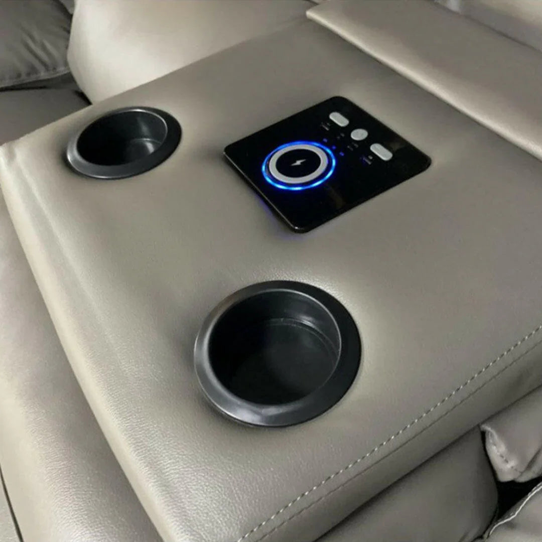 Valencia 3+2 Genuine Leather Recliner Sofa