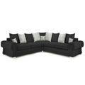 Verona Modular Corner Sofa Scatter Back Grey