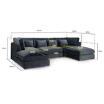 Load image into Gallery viewer, Balgravia U Shape Sofa High Back - Envogue Furniture
