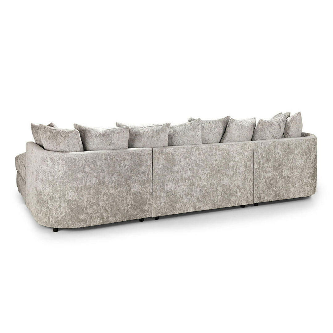 Bishop U Shape Sofa Scatter Back Truffle - Envogue Furniture