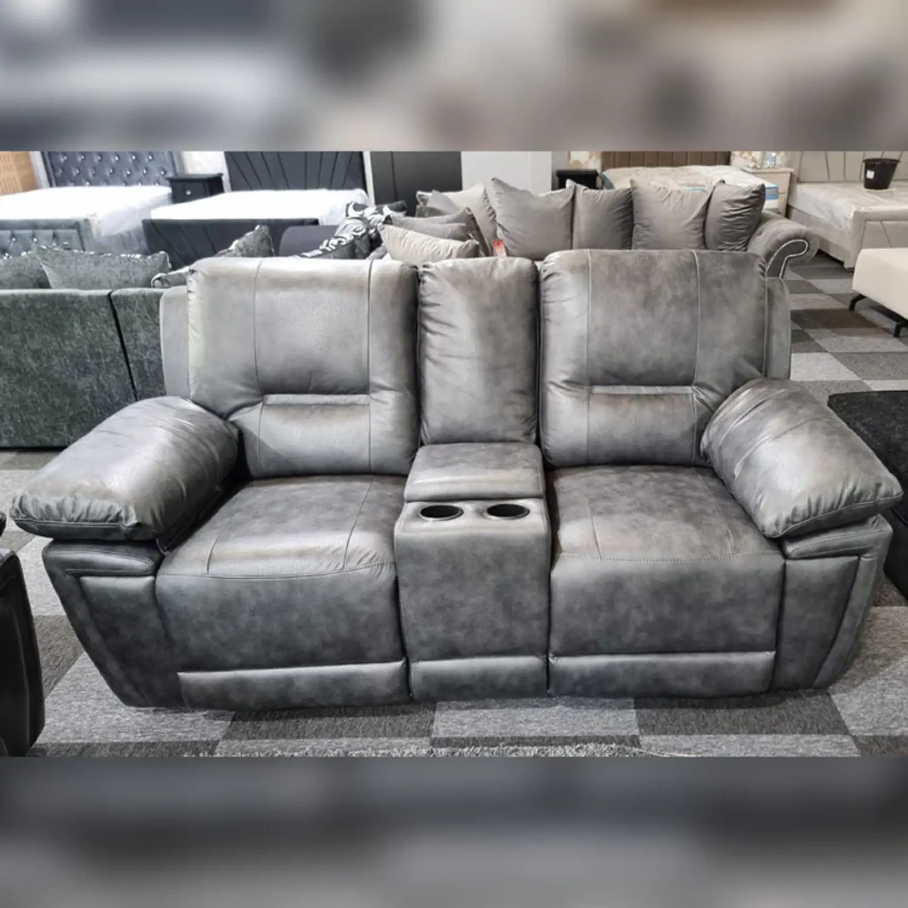 Sara Leather Electric Recliner Sofa With Deals - Up to 70% Off