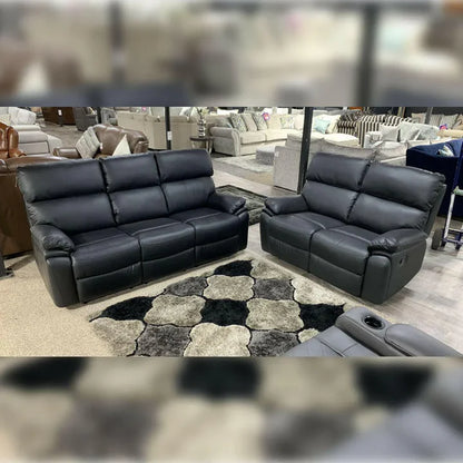 Valencia 3+2 Genuine Leather Recliner Sofa