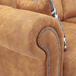 Load image into Gallery viewer, Oakland Leather Armchair , Tan And Black - Envogue Furniture
