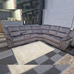 Load image into Gallery viewer, MNS Berlin Electric Recliner Corner Sofa Micro Fibre Fabric
