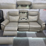 Load image into Gallery viewer, Parada Leather Electric Recliner Sofa 3+2 Seater-Bluetooth/USB/C-Type/Led/Cooling-Heating Cup Holders
