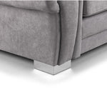 Load image into Gallery viewer, Verona Scatterback 4 seater sofa Grey Right and Left Hand Facing Corner - Envogue Furniture
