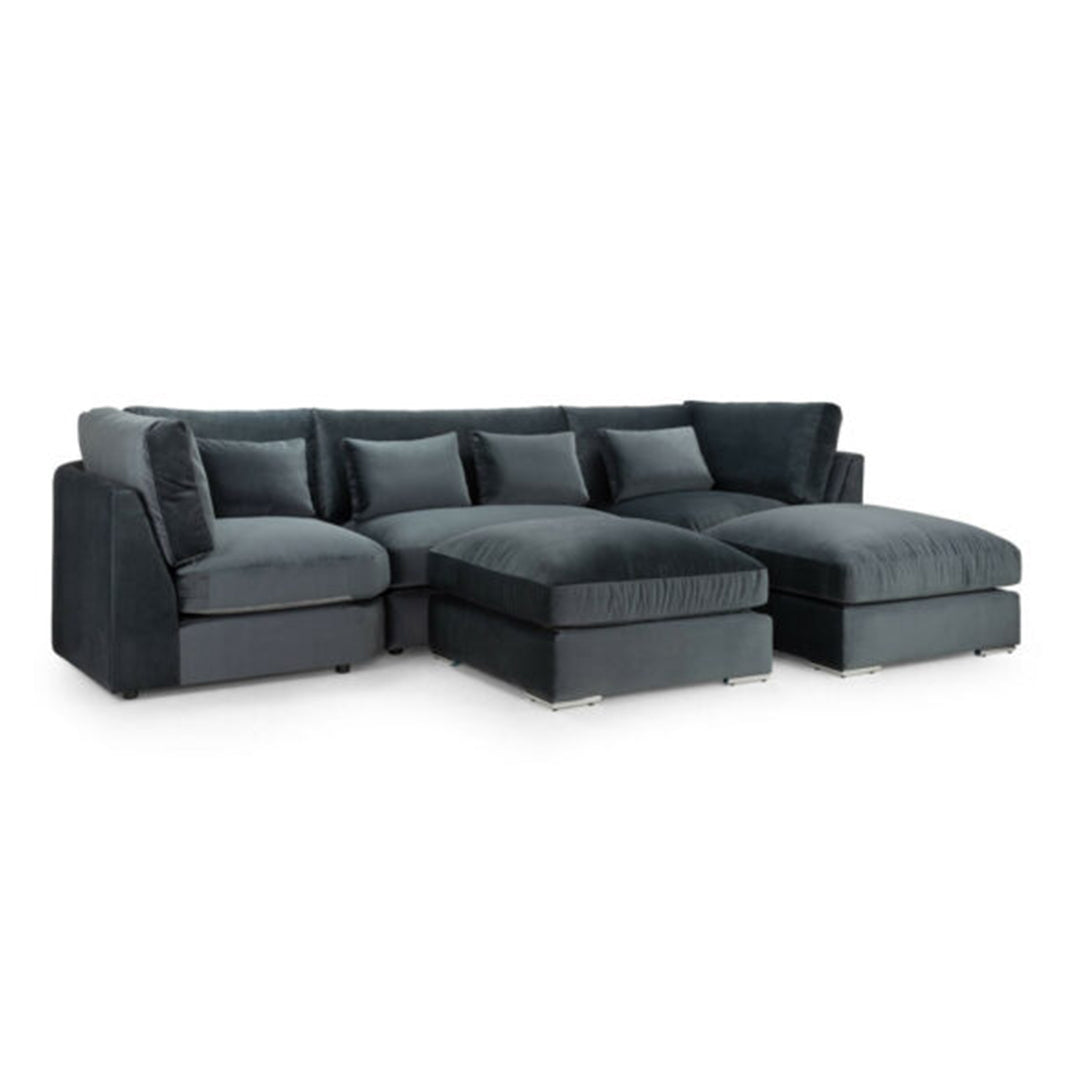 Balgravia U Shape Sofa High Back - Envogue Furniture