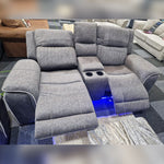 Load image into Gallery viewer, MNS Hannah Electric Recliner 3+2 Sofa Micro Fibre Fabric
