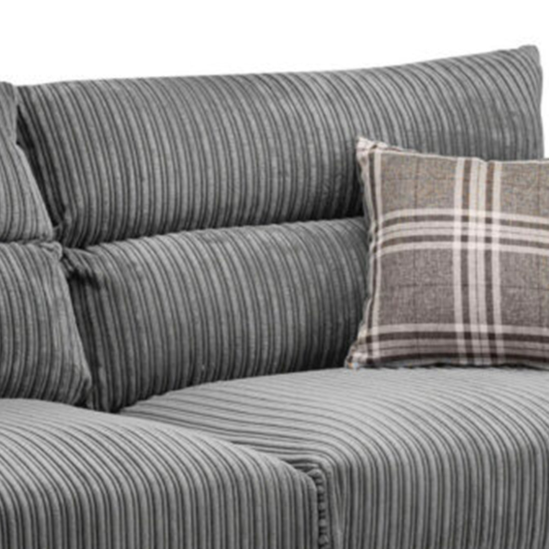 Logan Sofa 3+2 Seater - Jumbo Cord Fabric Sofa - Envogue Furniture
