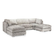 Bishop U Shape Sofa High Back Truffle - Envogue Furniture