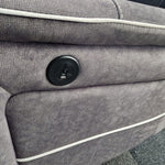 Load image into Gallery viewer, MNS Hannah Electric Recliner Corner Sofa Micro Fibre Fabric
