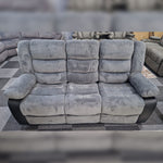 Load image into Gallery viewer, Rio Cord Fabric Recliner 3+2 Seater Sofa Grey
