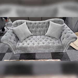 Elegance Chesterfield Sofa 3+2 GREY 