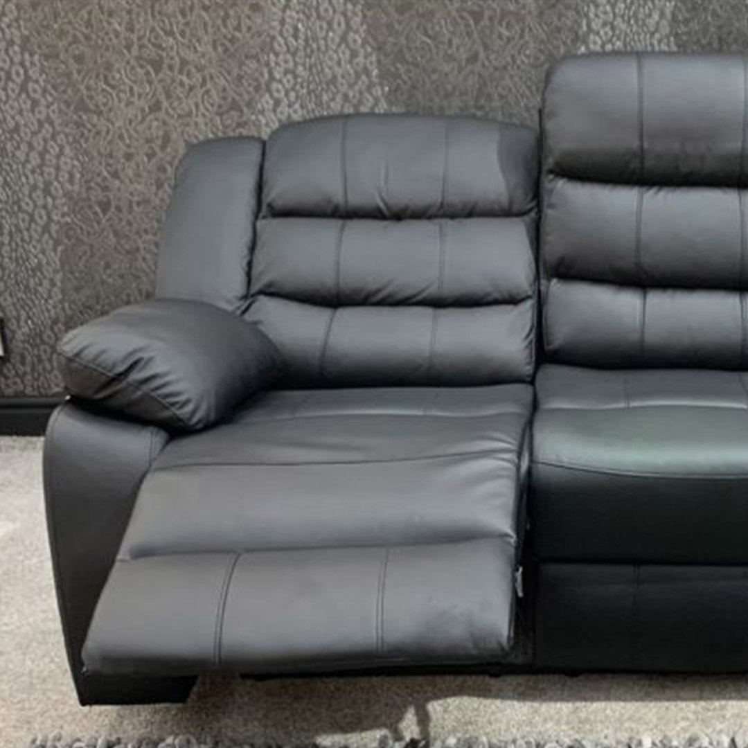 Roma Leather Recliner Sofa