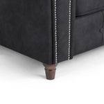 Load image into Gallery viewer, Oakland Leather Armchair , Tan And Black - Envogue Furniture
