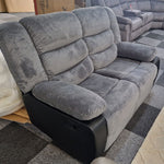 Load image into Gallery viewer, Cord Fabric Recliner 3+2 Seater Sofa Grey
