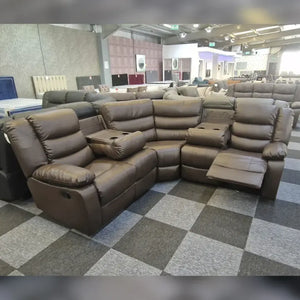 MNS Leather Corner sofa (230cmx230cm)