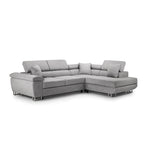 Load image into Gallery viewer, Anton Sofa bed Corner Sofa Bed With Storage Box Grey
