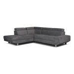 Load image into Gallery viewer, MNS Artic Sofa Bed Corner Sofa Bed With Storage Box Grey
