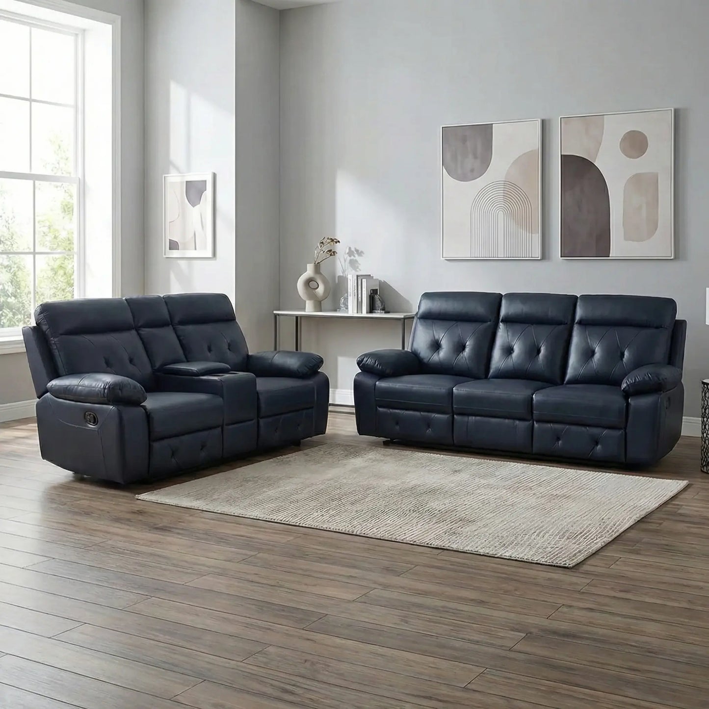 Parada Leather Recliner Sofa 3+2 Seater - MNS (MY NEW SOFA) LTD