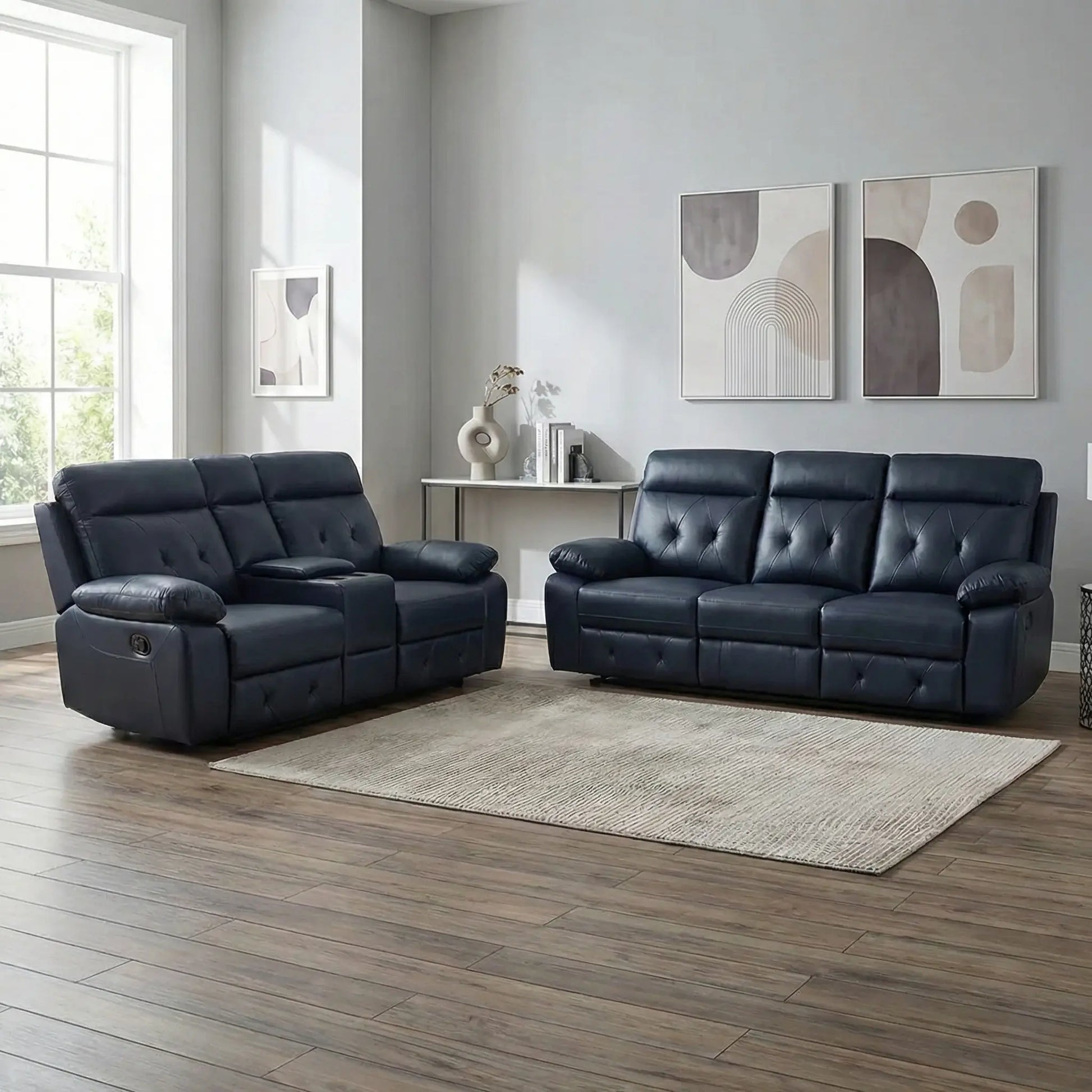 Parada Leather Recliner Sofa 3+2 Seater - MNS (MY NEW SOFA) LTD