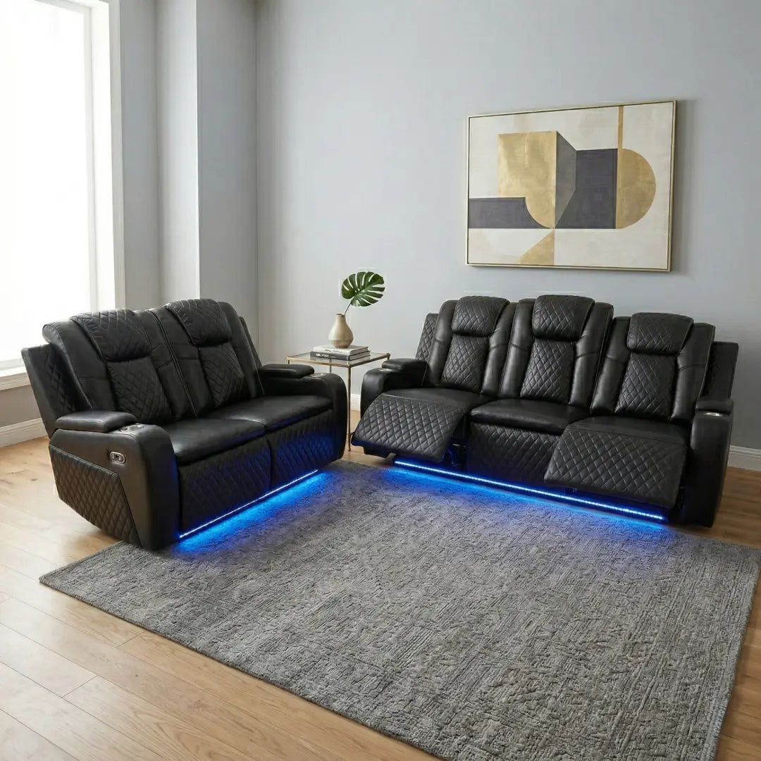 Leather Recliner Sofa 3 2 Colorado for sale