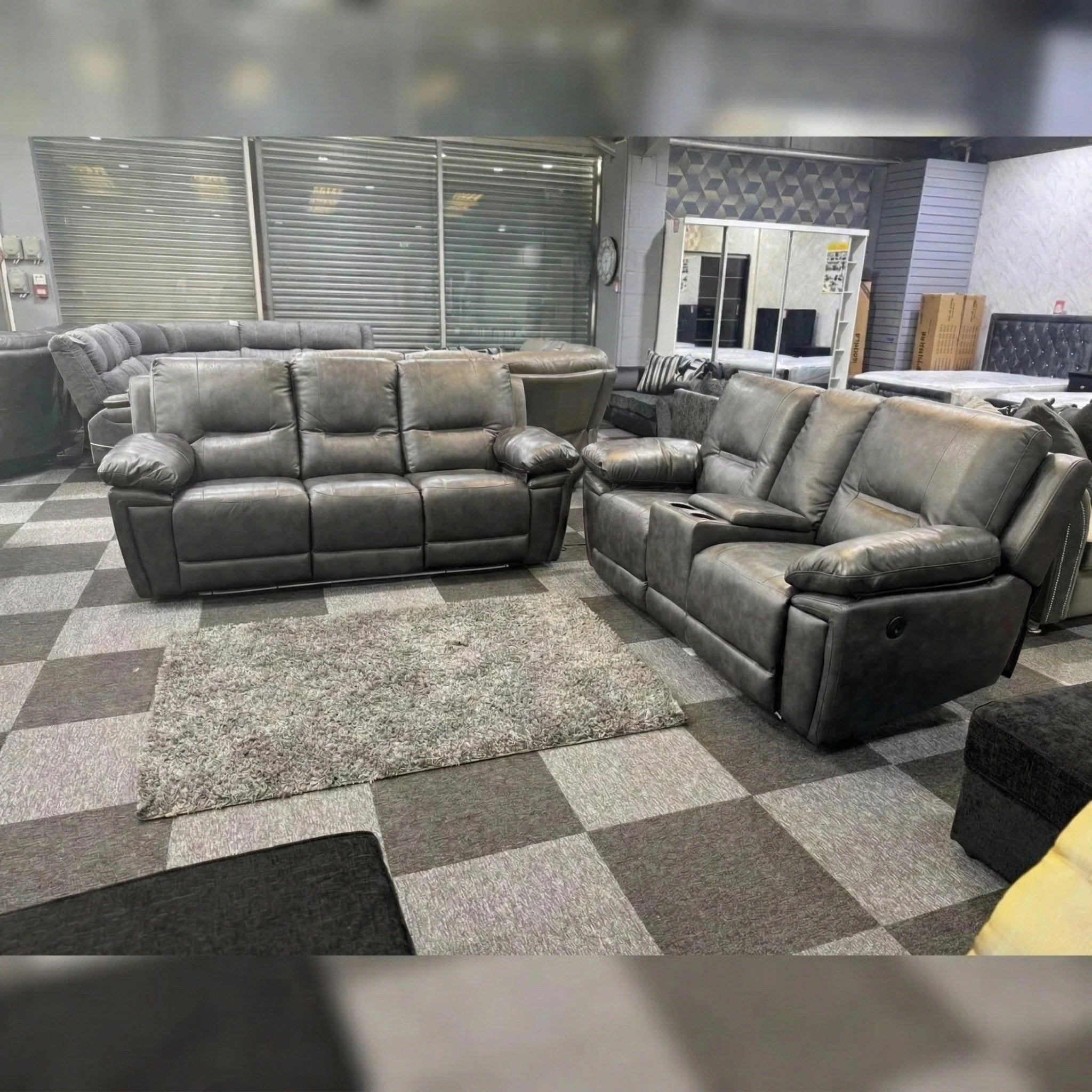 Sara Leather Electric Recliner Sofa With Deals - Up to 70% Off